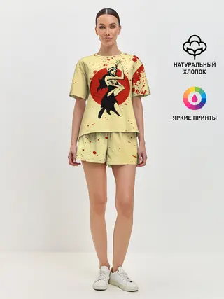 Женская пижама с шортами / Нико Робин | One Piece