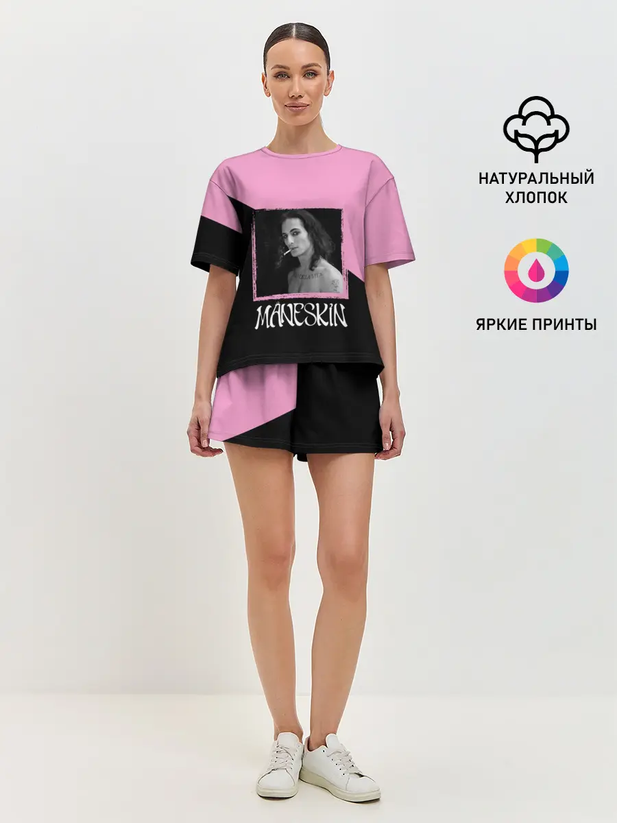 Женская пижама с шортами / Maneskin> Domiano