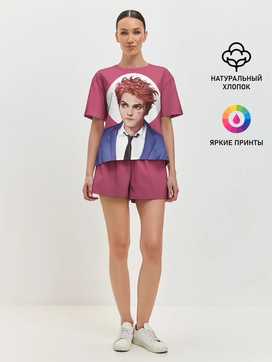 Женская пижама с шортами / Уэй