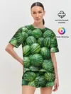 Женская пижама с шортами / Арбузы