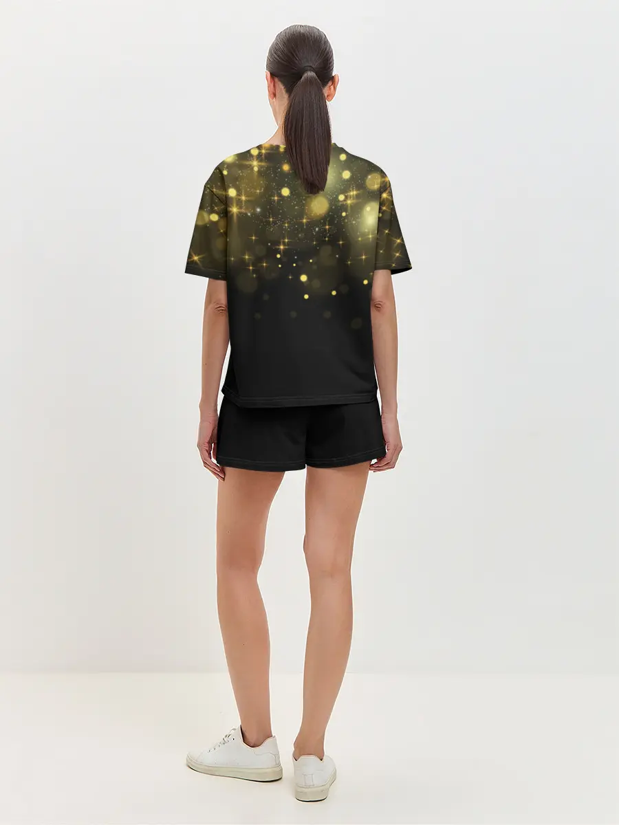 Женская пижама с шортами / Губы