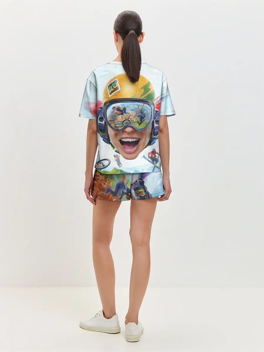 Женская пижама с шортами / Riders Republic