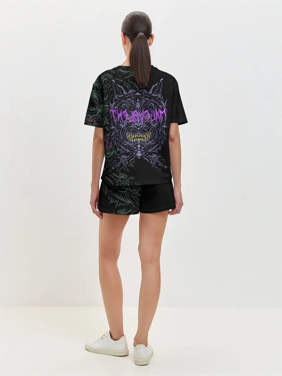 Женская пижама с шортами / MALEVOLENT / ANGRY DOG