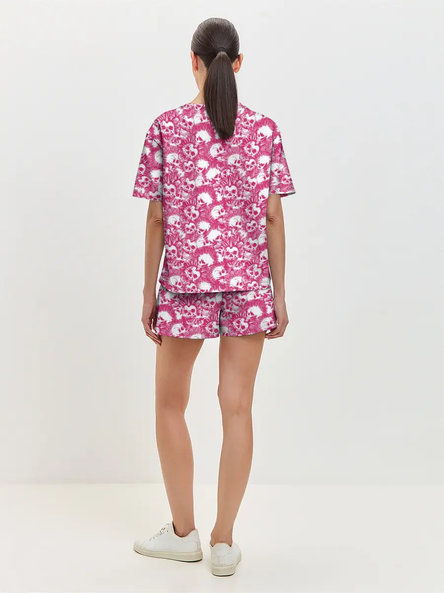 Женская пижама с шортами / Punks not Dead