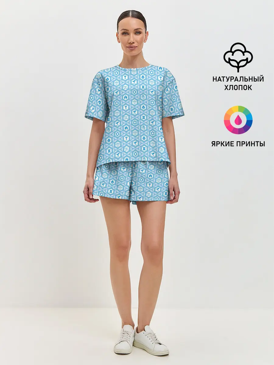Женская пижама с шортами / Израиль