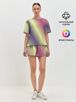 Женская пижама с шортами / Настроение