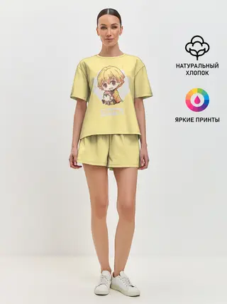 Женская пижама с шортами / Зэнитцу