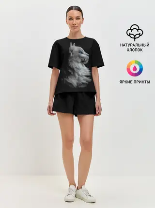 Женская пижама с шортами / Голубоглазый гот