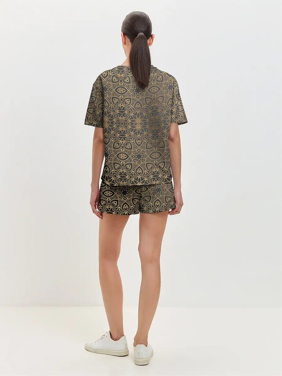 Женская пижама с шортами / ПерсидСкие Узоры