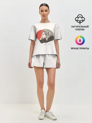 Женская пижама с шортами / Арт Курт