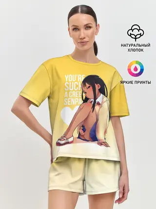 Женская пижама с шортами / Youre such a