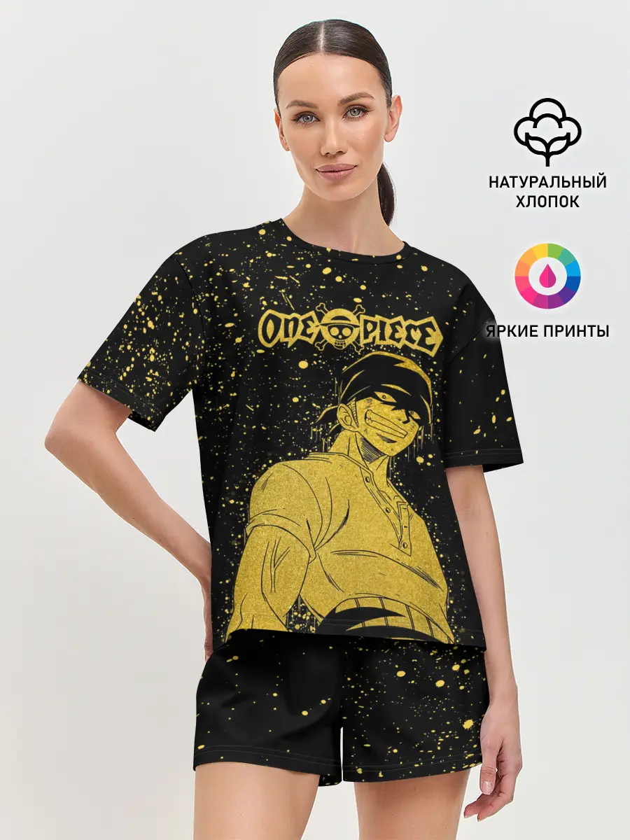 Женская пижама с шортами / Ророноа Зоро | One Piece. Большой куш