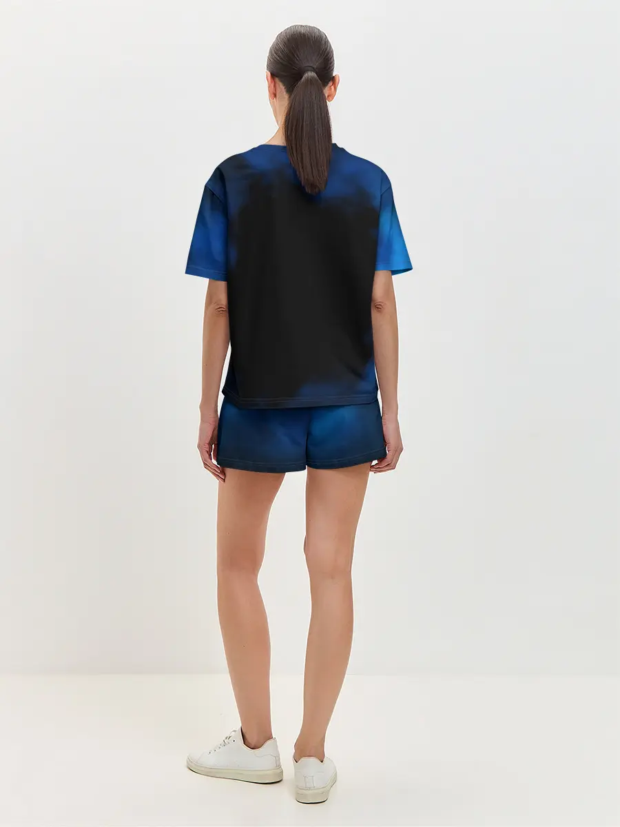 Женская пижама с шортами / Луффи пират Соломенной Шляпы