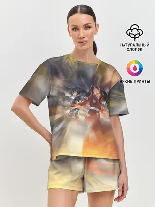 Женская пижама с шортами / МИА С ХЯККИМАРУ | ДОРОРО