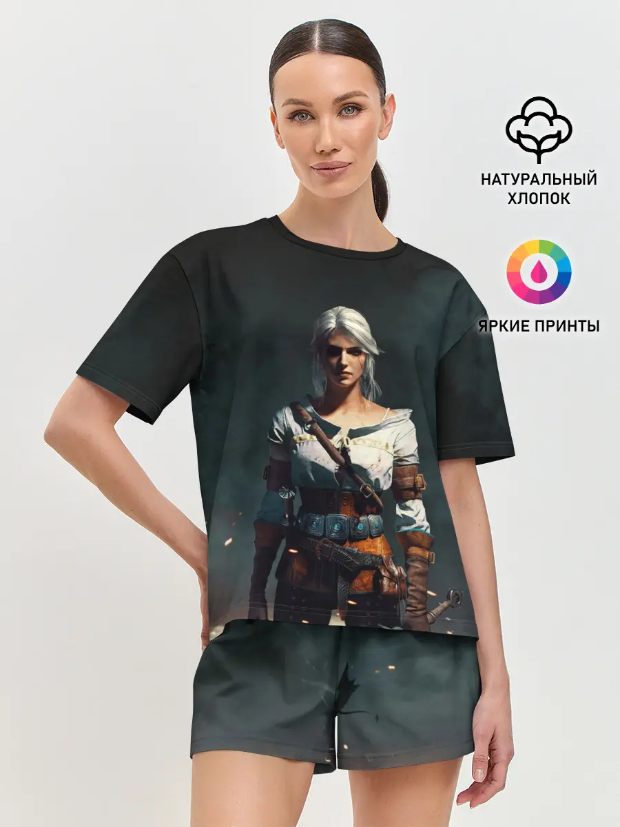 Женская пижама с шортами / THE WITCHER CIRI