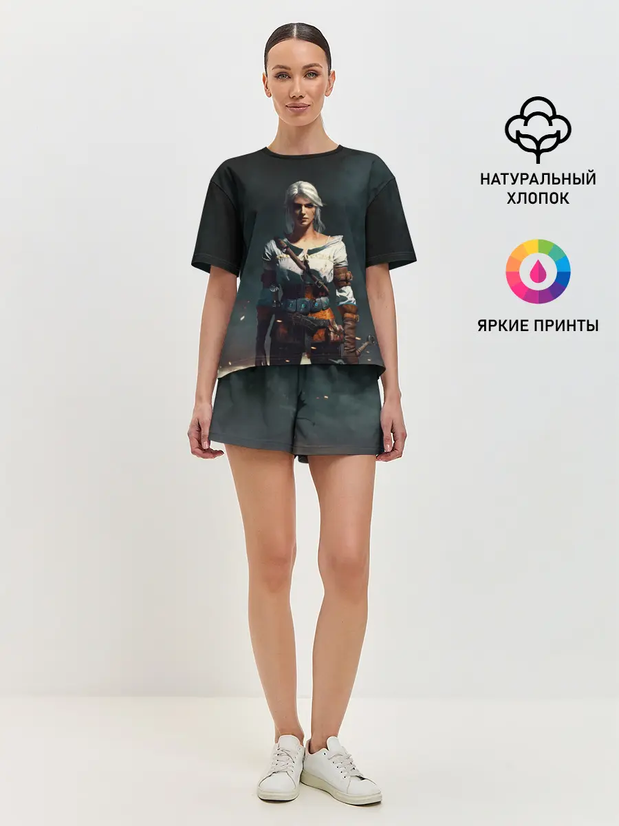 Женская пижама с шортами / THE WITCHER CIRI