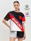 Женская пижама с шортами / SUZUKI / СУЗУКИ / МОТОСПОРТ