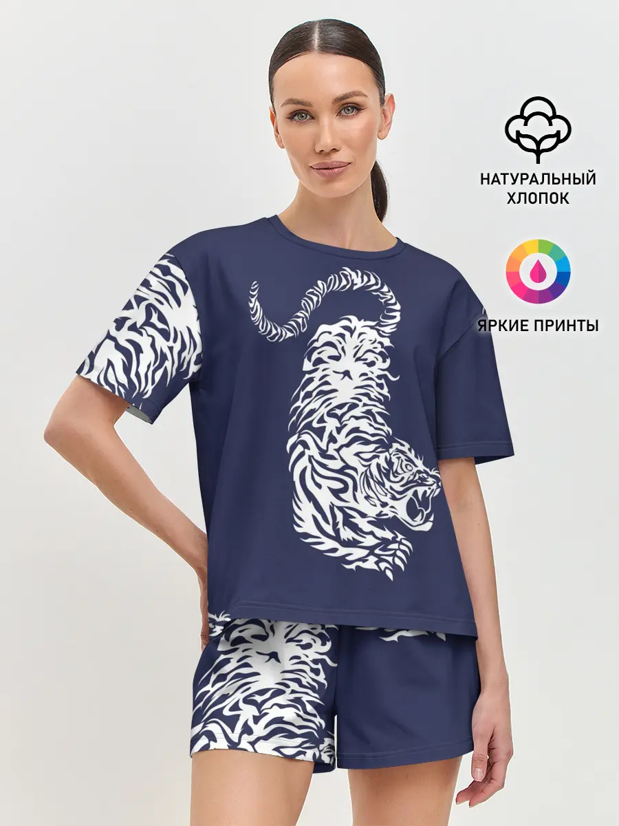 Женская пижама с шортами / ХАНЕМИЯ КАЗУТОРА | HANEMIYA