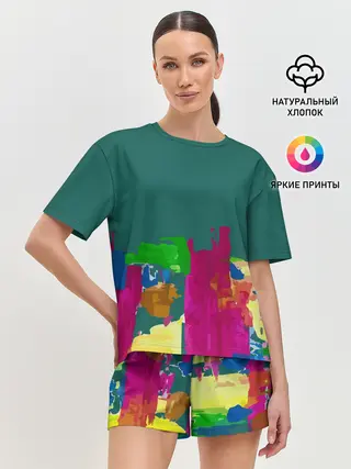 Женская пижама с шортами / Emerald Music