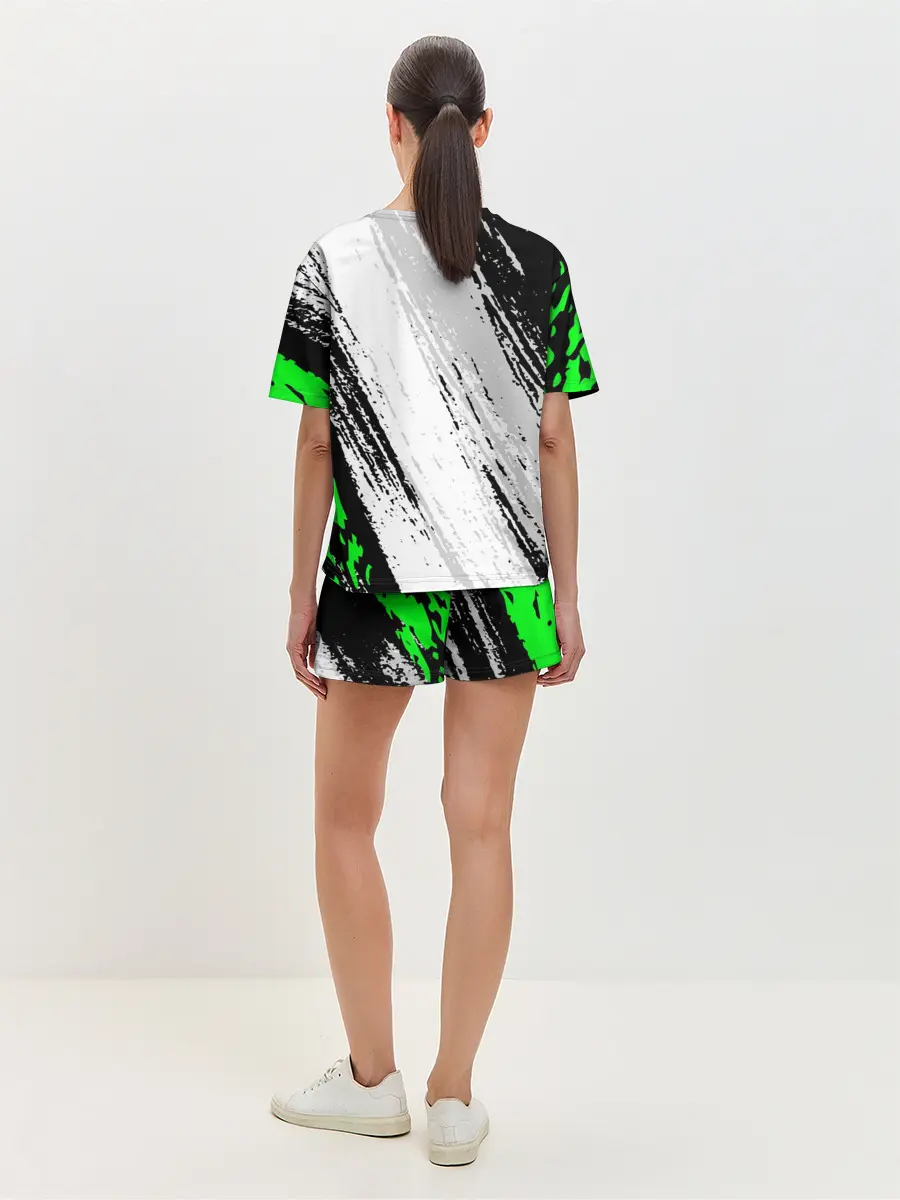 Женская пижама с шортами / KAWASAKI / КАВАСАКИ / SPORT