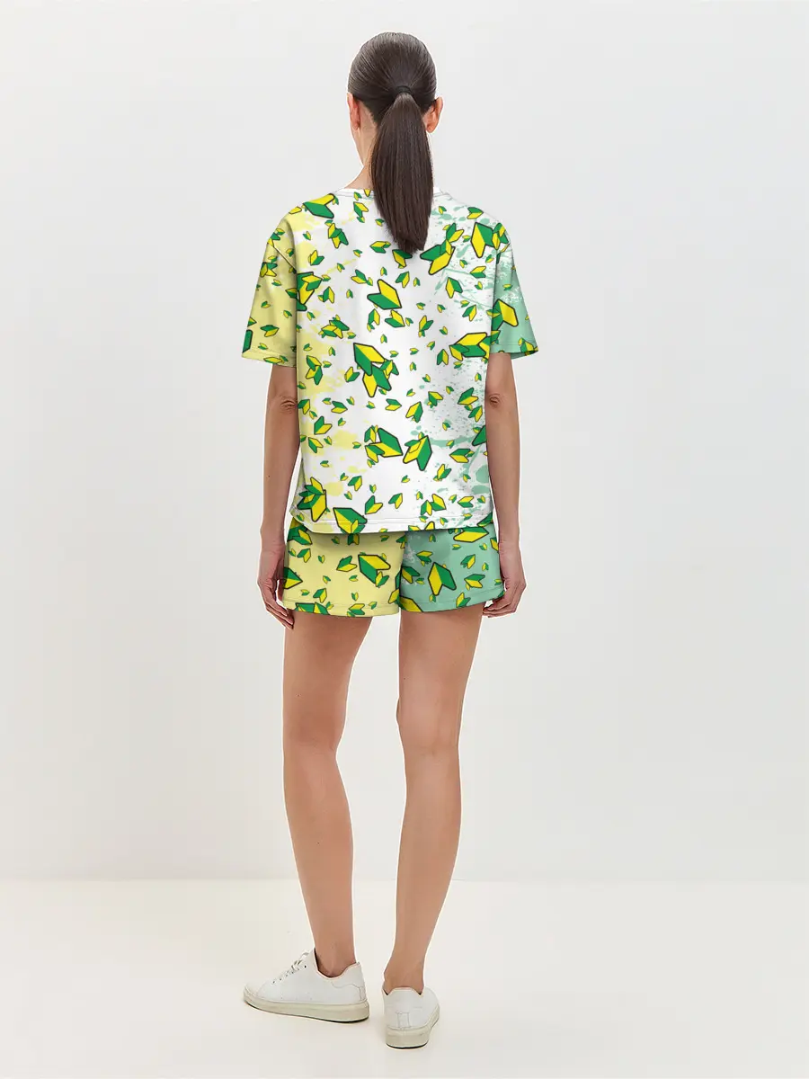 Женская пижама с шортами / JDM | ПАТТЕРН | ЯПОНОВОД