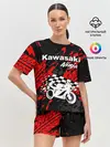 Женская пижама с шортами / KAWASAKI NINJA / КАВАСАКИ