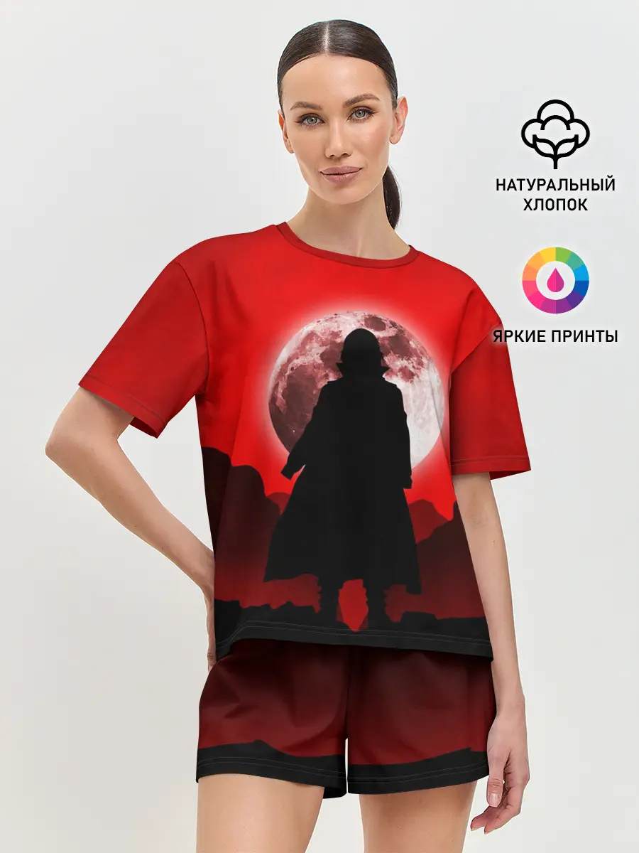 Женская пижама с шортами / МАЙКИ | МАНДЗИРО САНО