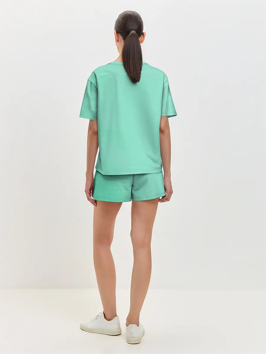 Женская пижама с шортами / Пираты One Piece на стиле