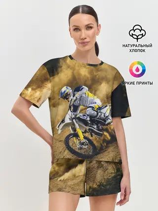 Женская пижама с шортами / HUSQVARNA / ХУСКВАРНА / SPORT