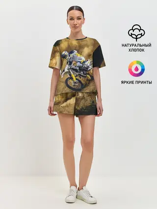 Женская пижама с шортами / HUSQVARNA / ХУСКВАРНА / SPORT