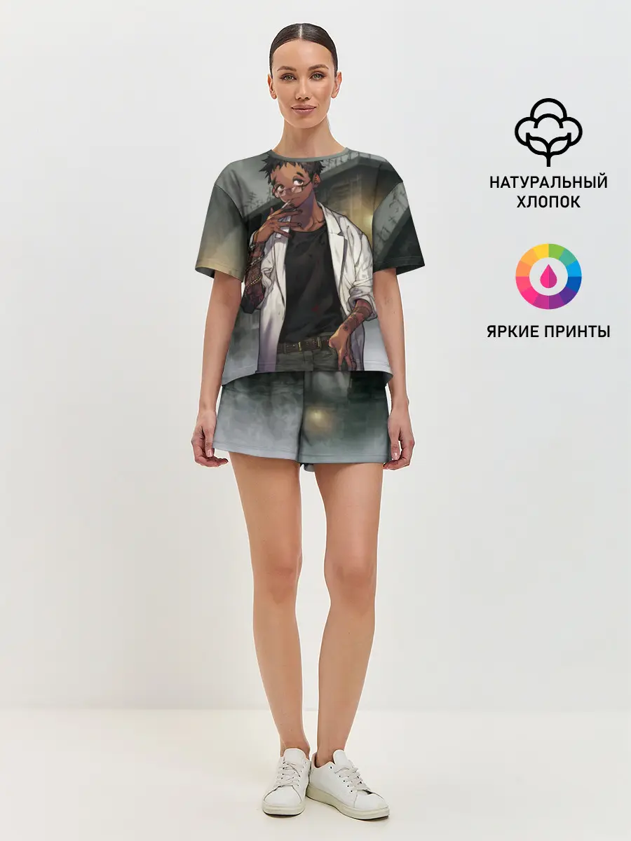 Женская пижама с шортами / Kasukabe