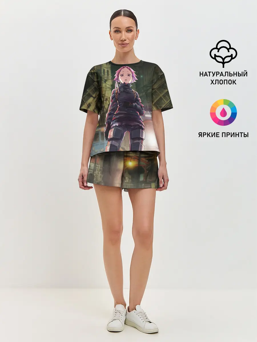 Женская пижама с шортами / Ebisu