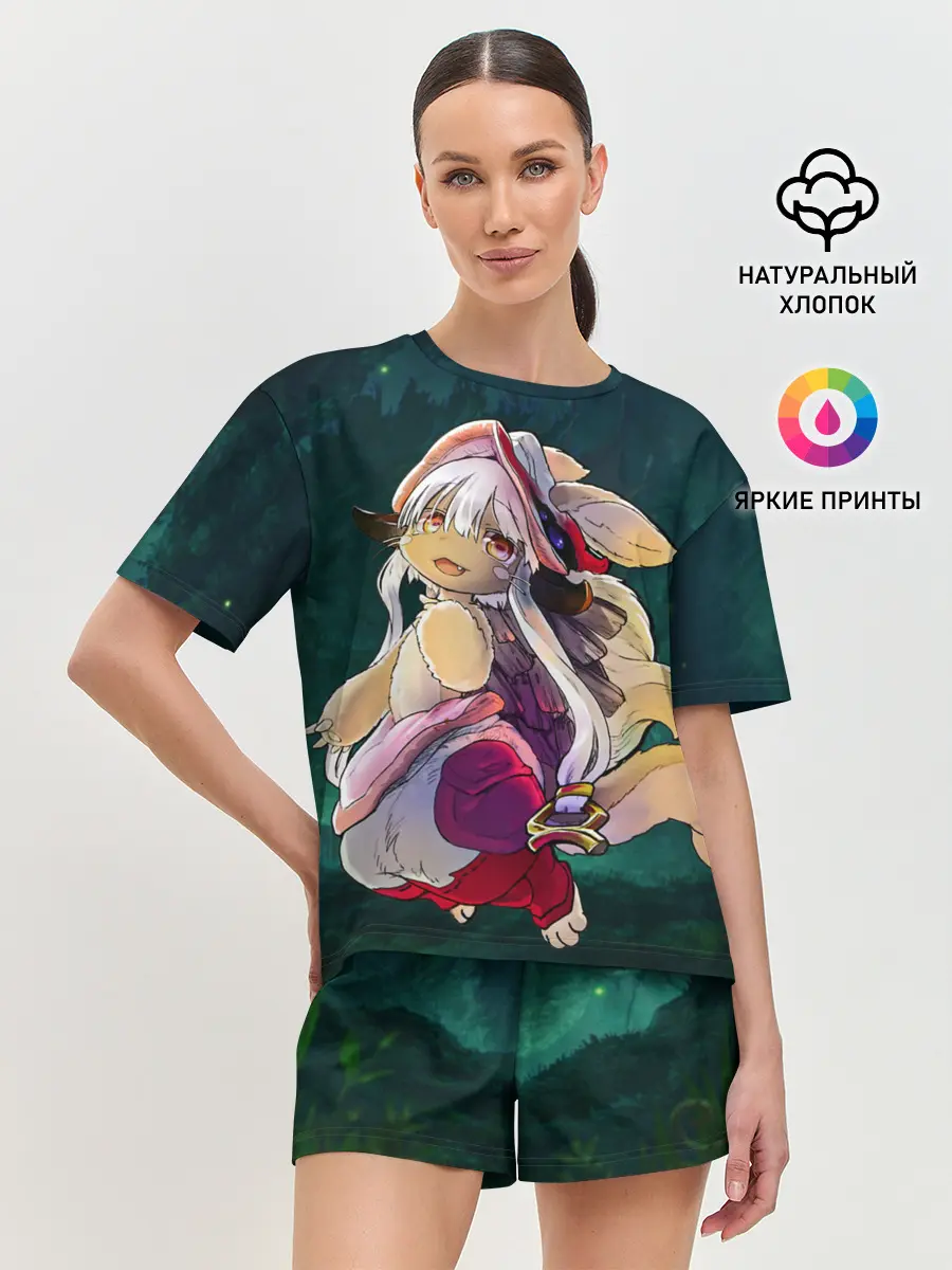 Женская пижама с шортами / Nanachi