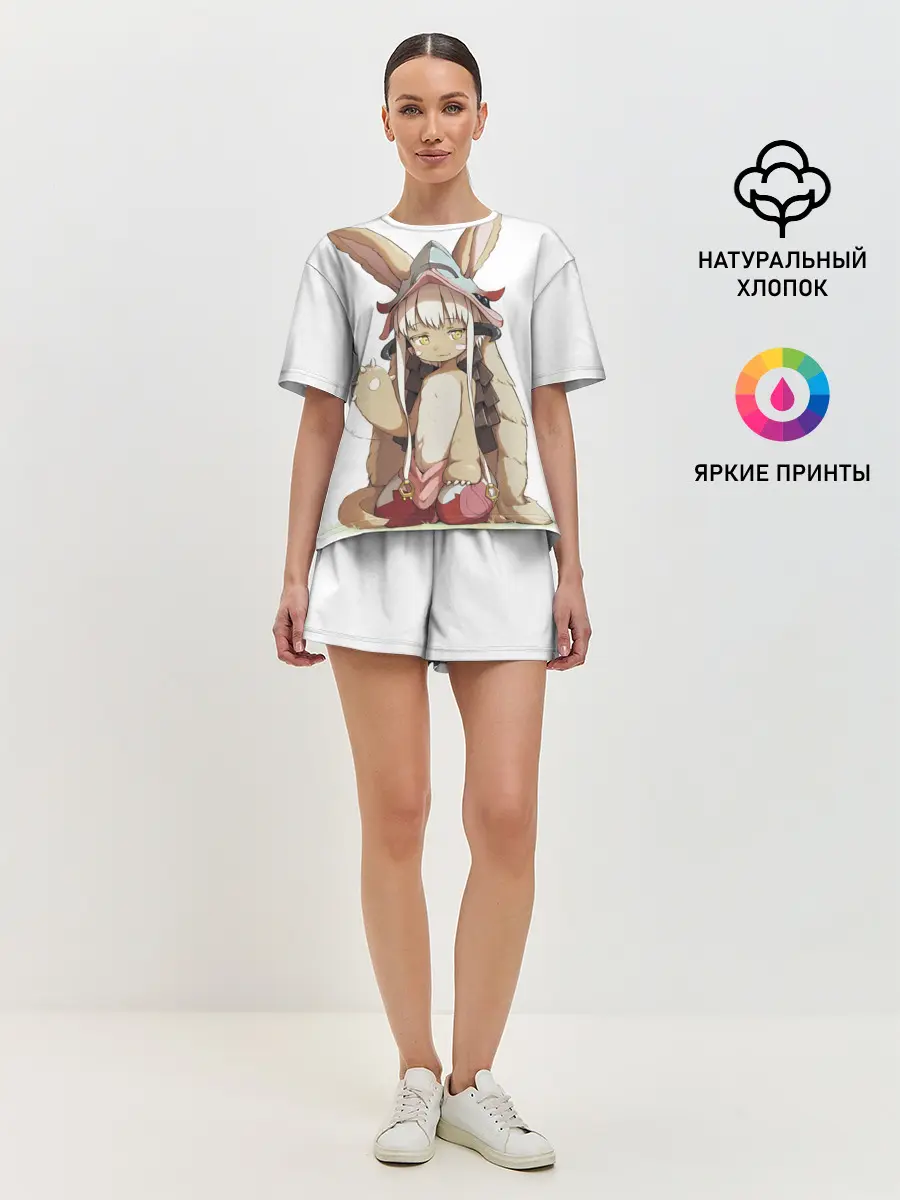 Женская пижама с шортами / Nanachi