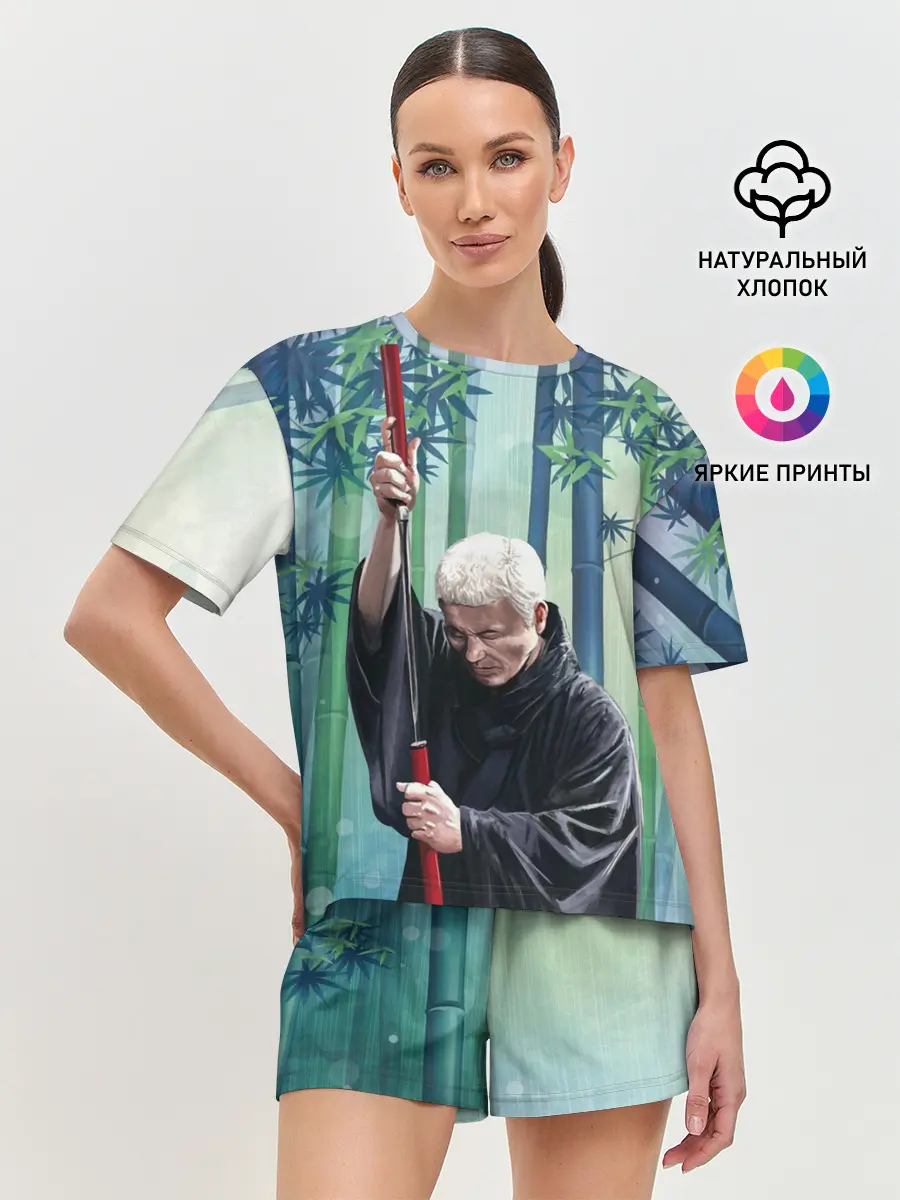 Женская пижама с шортами / Слепой самурай Затойчи