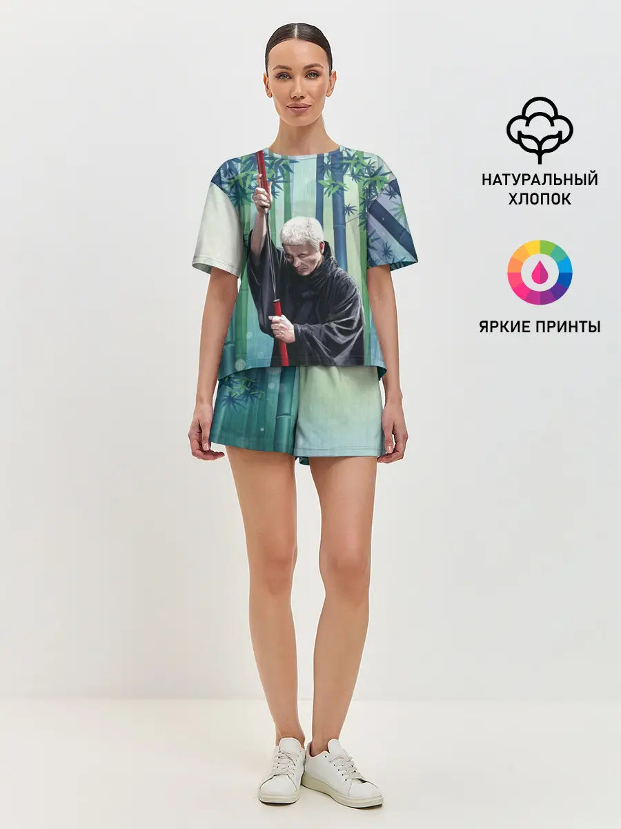 Женская пижама с шортами / Слепой самурай Затойчи