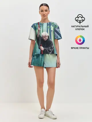 Женская пижама с шортами / Слепой самурай Затойчи