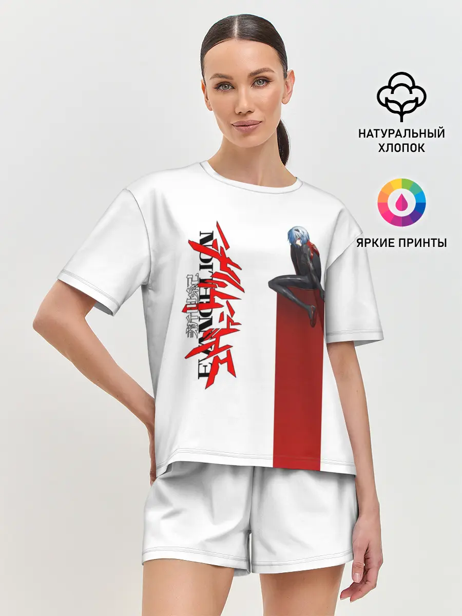 Женская пижама с шортами / EVANGELION | ПИЛОТ EVA