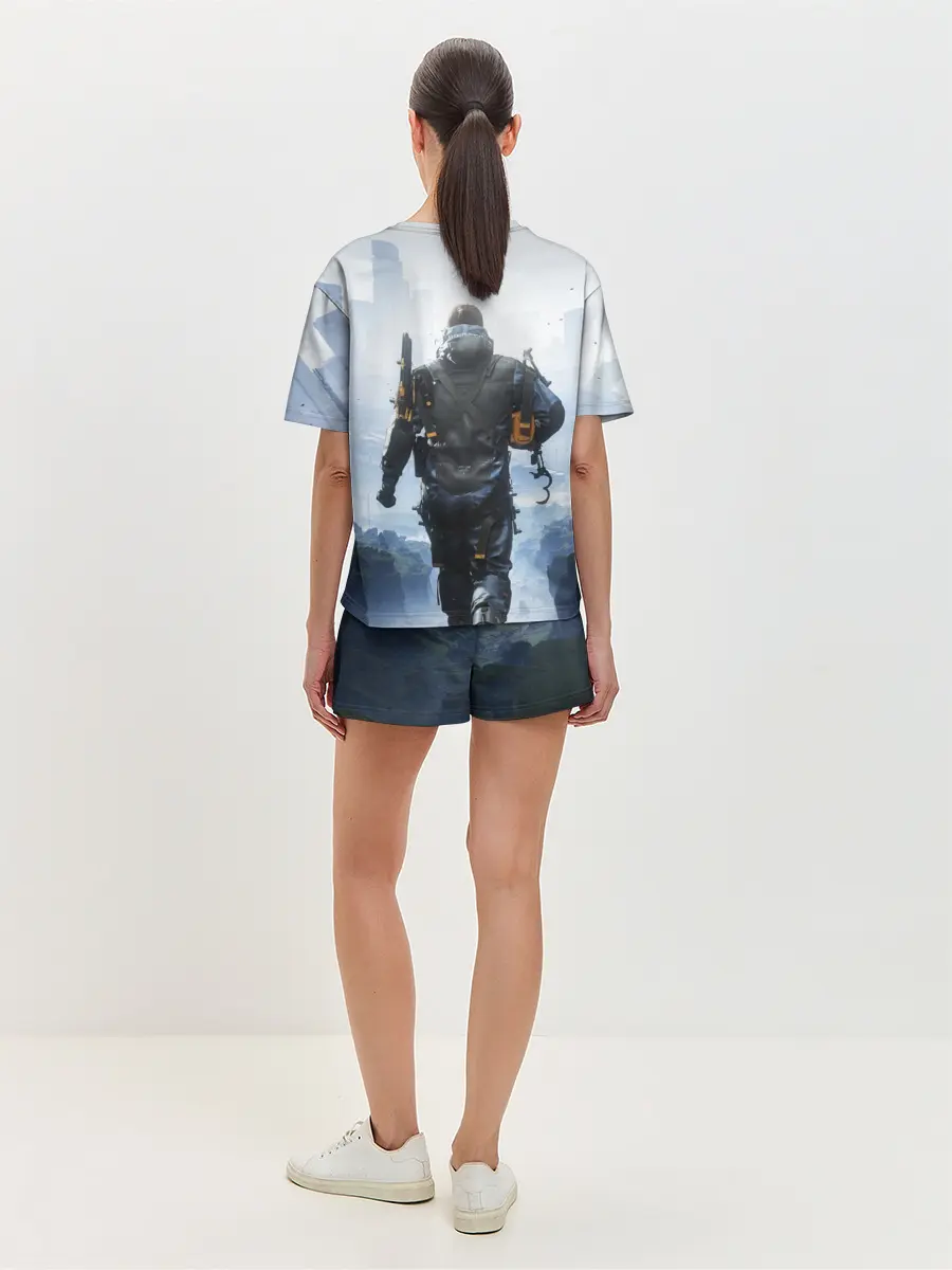 Женская пижама с шортами / Сэм Бриджес DS