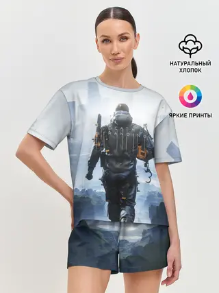 Женская пижама с шортами / Сэм Бриджес DS