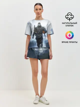 Женская пижама с шортами / Сэм Бриджес DS