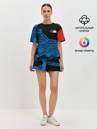 Женская пижама с шортами / BMW - Racing