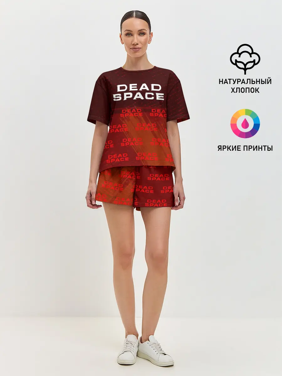 Женская пижама с шортами / Дэд Спейс - Краска