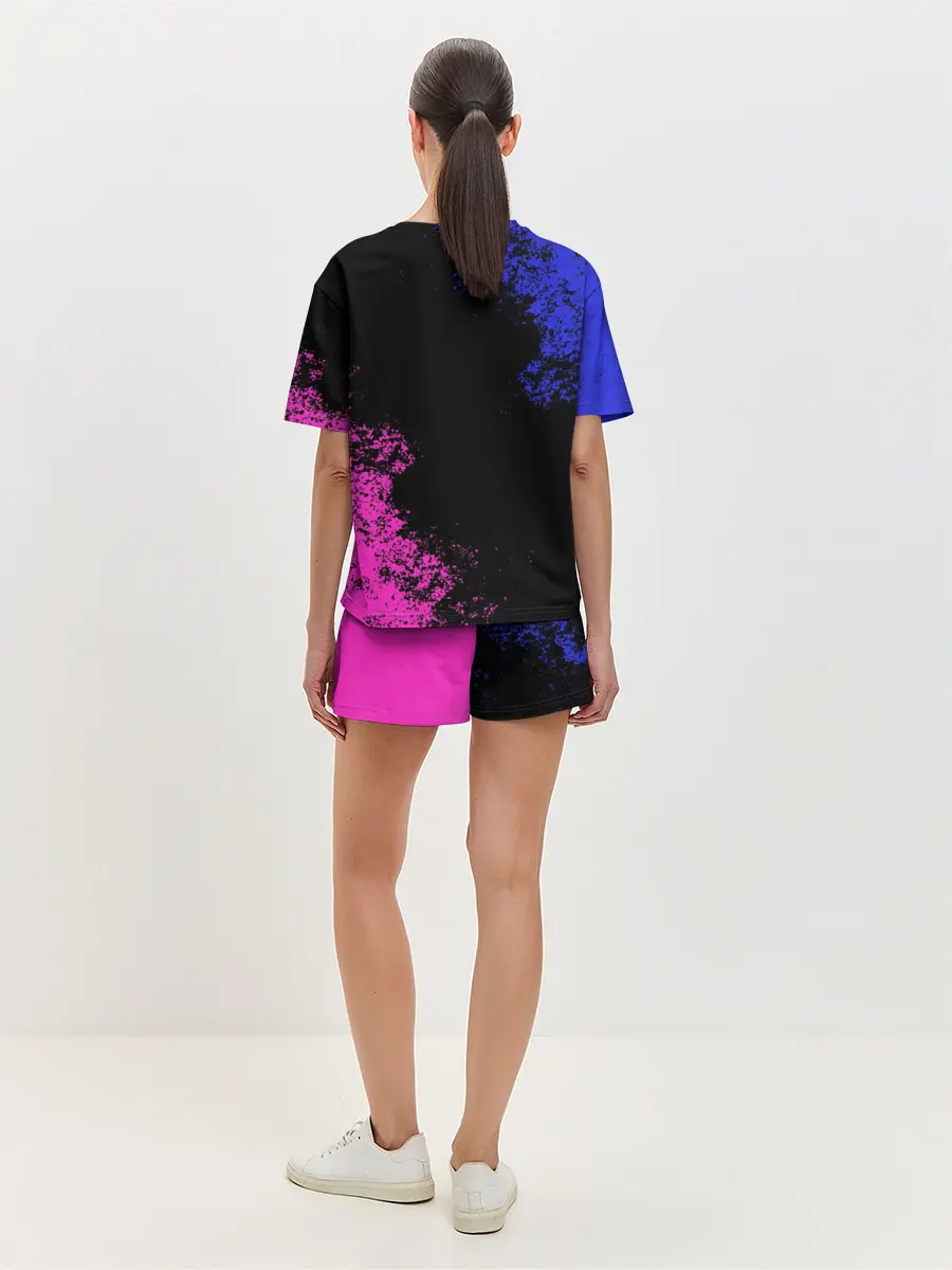 Женская пижама с шортами / Black Пико