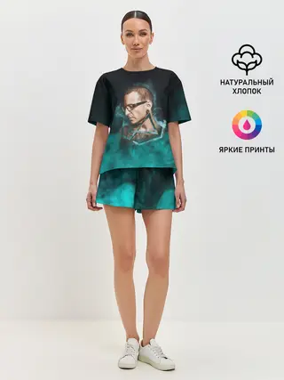 Женская пижама с шортами / CHESTER | LINKIN PARK | ЛИНКИН ПАРК