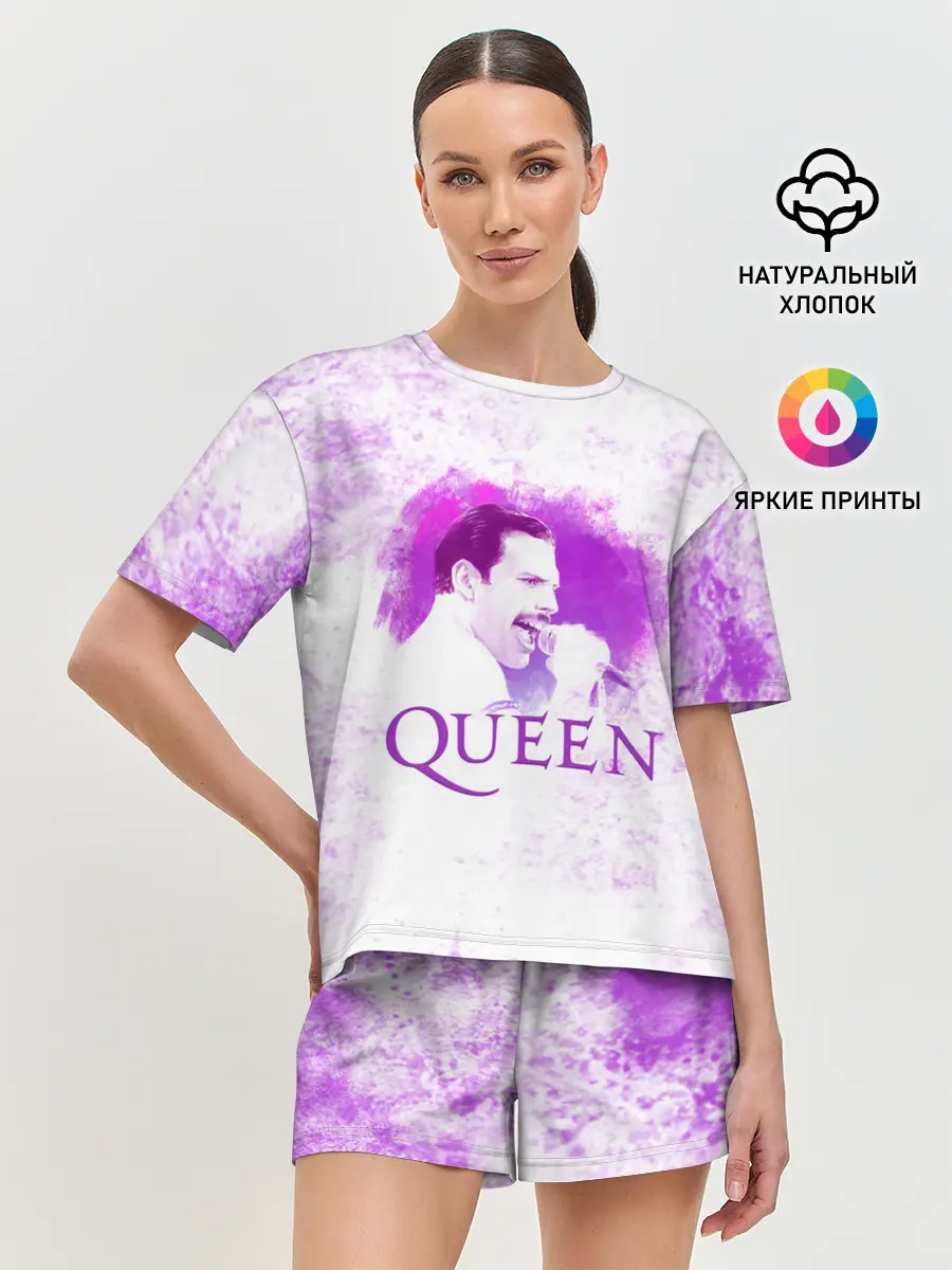 Женская пижама с шортами / Freddie Mercury | Queen