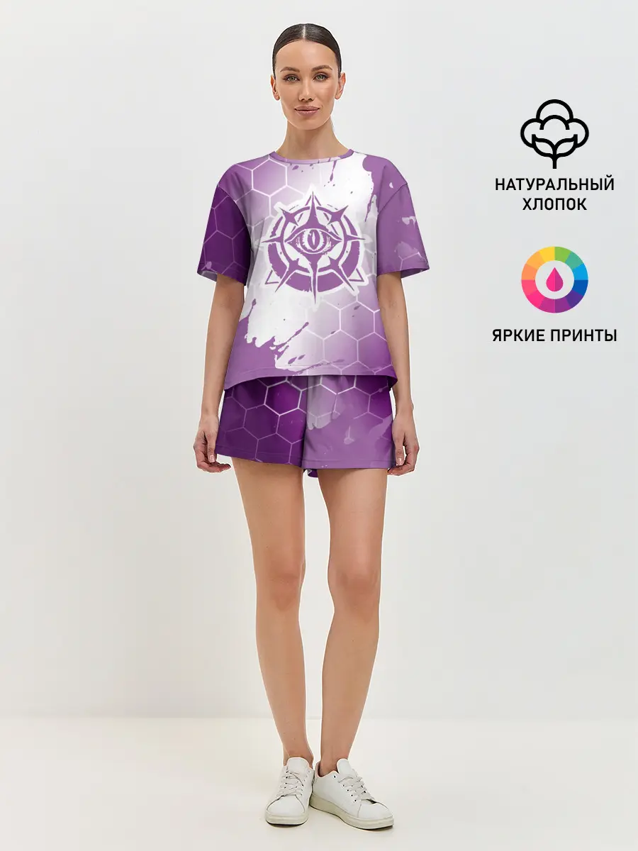 Женская пижама с шортами / New World - Ковенанты - Краска