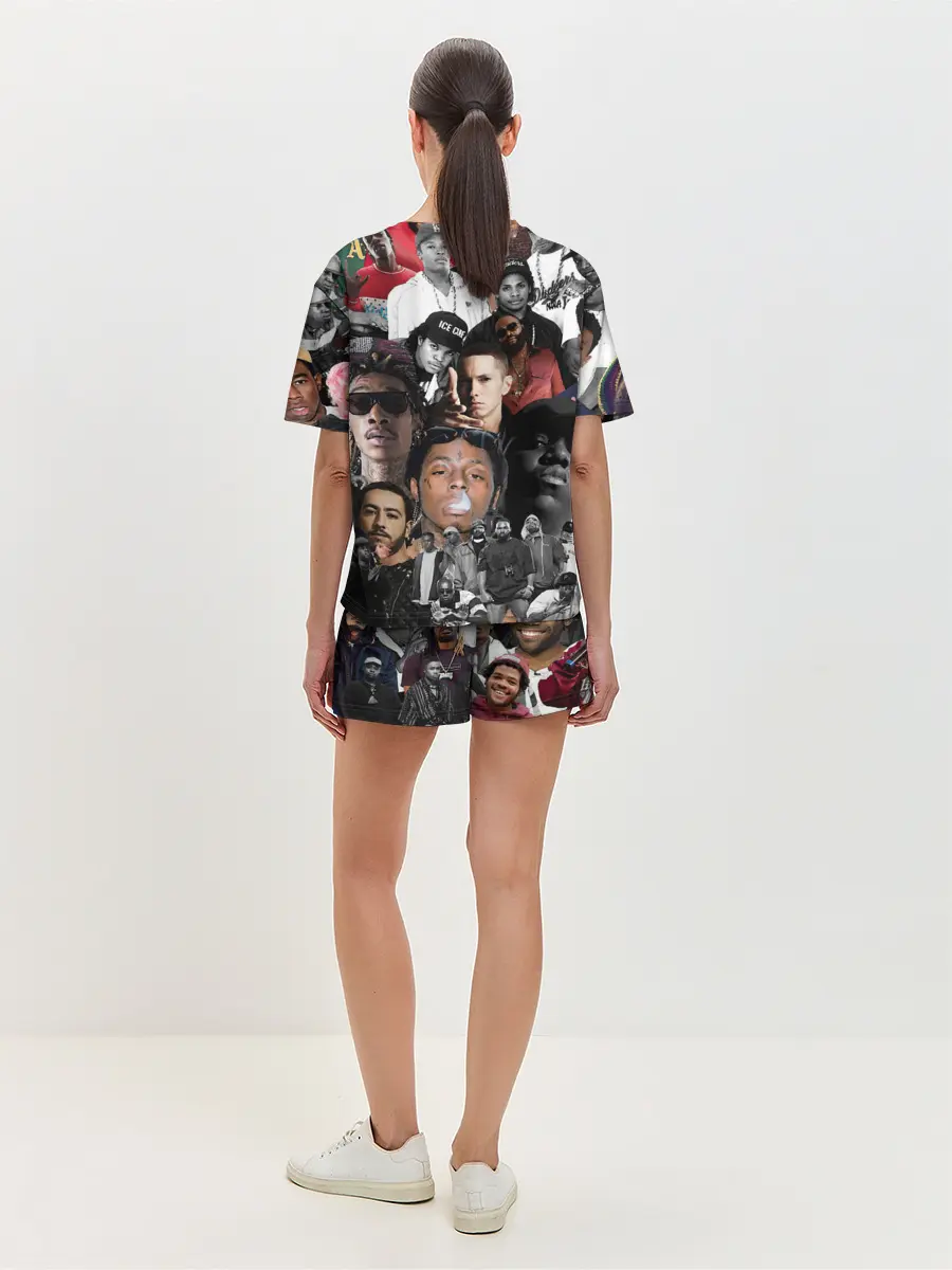 Женская пижама с шортами / Короли Рэпа | KING RAP