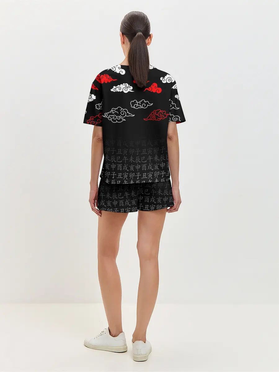 Женская пижама с шортами / ДОРОРО / DORORO / ЛОГО