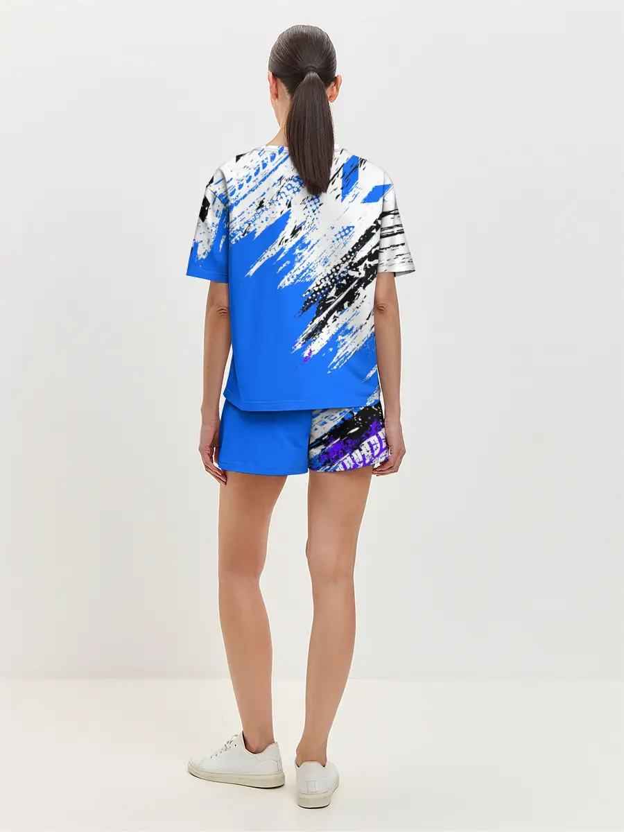 Женская пижама с шортами / BAJAJ / БАДЖАДЖ / МОТОСПОРТ